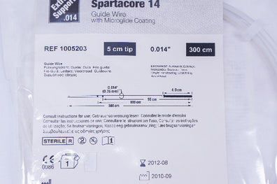 Abbott 1005203 Hi-Torque Spartacore 14 Guide Wire 5cm x 0.014inch x 300cm (x)